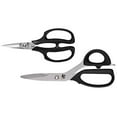 thumbnail image 1 of Shun 2-Piece Shears Set, Model DMS7000; Premium Kitchen Shears and Herb Shears are Convenient, Must-Have Kitchen Tools to Cleanly Cut Shells, Thin Bones, Leafy Greens, Stems, Packages and More, 1 of 1