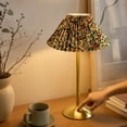thumbnail image 5 of Miwamany Vintage Cordless Table Lamp, Rechargeable Battery Operated Lamp with 3 Color Temperatures Stepless Dimming, Floral Bedside Nightstand Lamp for Bedroom, Living Room, Coffee Table, Bookshelf, 5 of 7