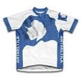 thumbnail image 1 of Antarctica Flag Short Sleeve Cycling Jersey  for Men - Size M, 1 of 3
