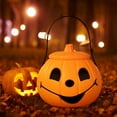 thumbnail image 4 of Pumpkin Toucher Doux Design Adorable en Non-Tissé avec Poignée Allongée pour Créer des Bonbons, 4 of 6