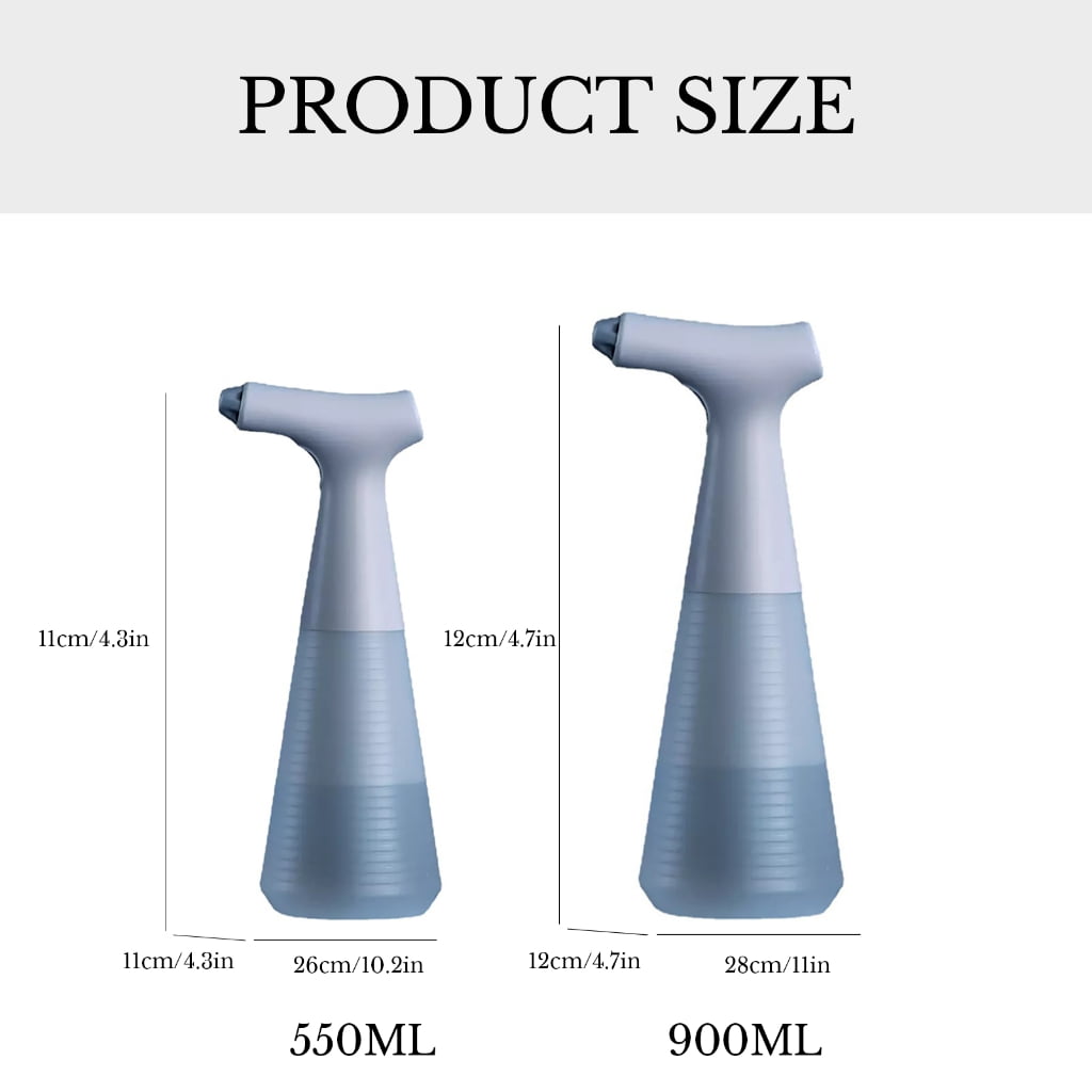 JZROCKER Automatic Sprays Watering Can 550ml/900ml For Home Gardeners Office Plant Care With Adjustable Nozzle Watering Can
