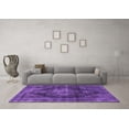 thumbnail image 3 of Ahgly Company Indoor Rectangle Oriental Purple Industrial Area Rugs, 7' x 9', 3 of 4