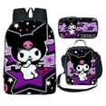thumbnail image 2 of Cartoon Kuromi Backpack Fashion Melody for Teenage Boys Girls Student School Bag Teenage Students Custom Bag 3 Pcs/Set Travel qiuyongming unisex, 2 of 2