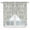 Fruit green, variant on Swag Valance Curtains for Windows, Farmhouse Light Filtering Kitchen Curtains with Rod Pocket, Teal Blue Green Vintage Flower Leaf Plant Window Treatment Valances for Living Room, 36x63 - 2 PCS
