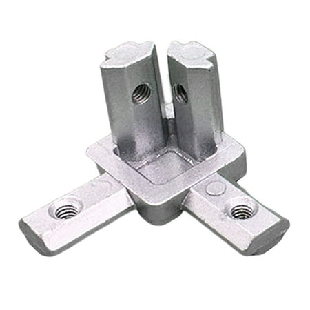 

Aokid Type 2020/3030/4040 Fastener Connector Cube-Corner Zinc Alloy Match Accessories Hardware tools Strong Right Angle Fastener Accessories