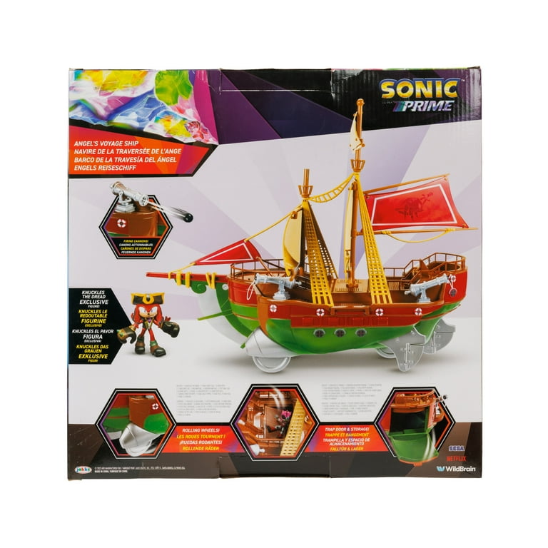 Sonic Prime 2.5 inch Angel's Voyage Pirate Ship Playset - Walmart.com