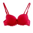 thumbnail image 1 of A B Cup Women Solid Underwire Push Up Bras, 1 of 8