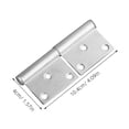 thumbnail image 2 of NUOLUX 1Par Bisagra Desmontable Para Puertas Interiores De Hierro Resistente Y Fácil Instalación, 2 of 8