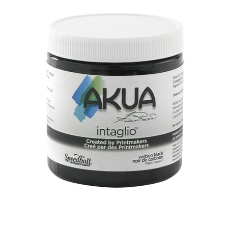 UPC: 0893419000415 | Speedball Akua Intaglio Ink Carbon Black 8 oz.