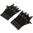 thumbnail image 2 of Gants, gants de Vélo de Forme, Gants de Vélo de Demi-Doigt Adhésif Élastique Design Révolutionnaire, 2 of 7