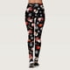 thumbnail image 2 of Gibobby leggings de Navidad Pantalones estampados navideños personalizados para mujer, mallas ajustadas personalizadas para mallas para correr, mallas navideñas de muñeco de nieve (Negro, S), 2 of 5