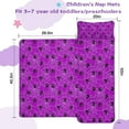 thumbnail image 5 of Spider Web Halloween Pattern Toddler Nap Mats for Kids Preschool,50"x20" Sleeping Mat Bag or Kids,Toddler Sleeping Bag,Toddler Nap Mat or Daycare, 5 of 6