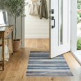 thumbnail image 2 of ODIKA Boho Striped Southwestern Layered Farmhouse Stripe Bands Geometric for Hallway, Study Room, Playroom, Non-Slip Low Profile, 2 of 7