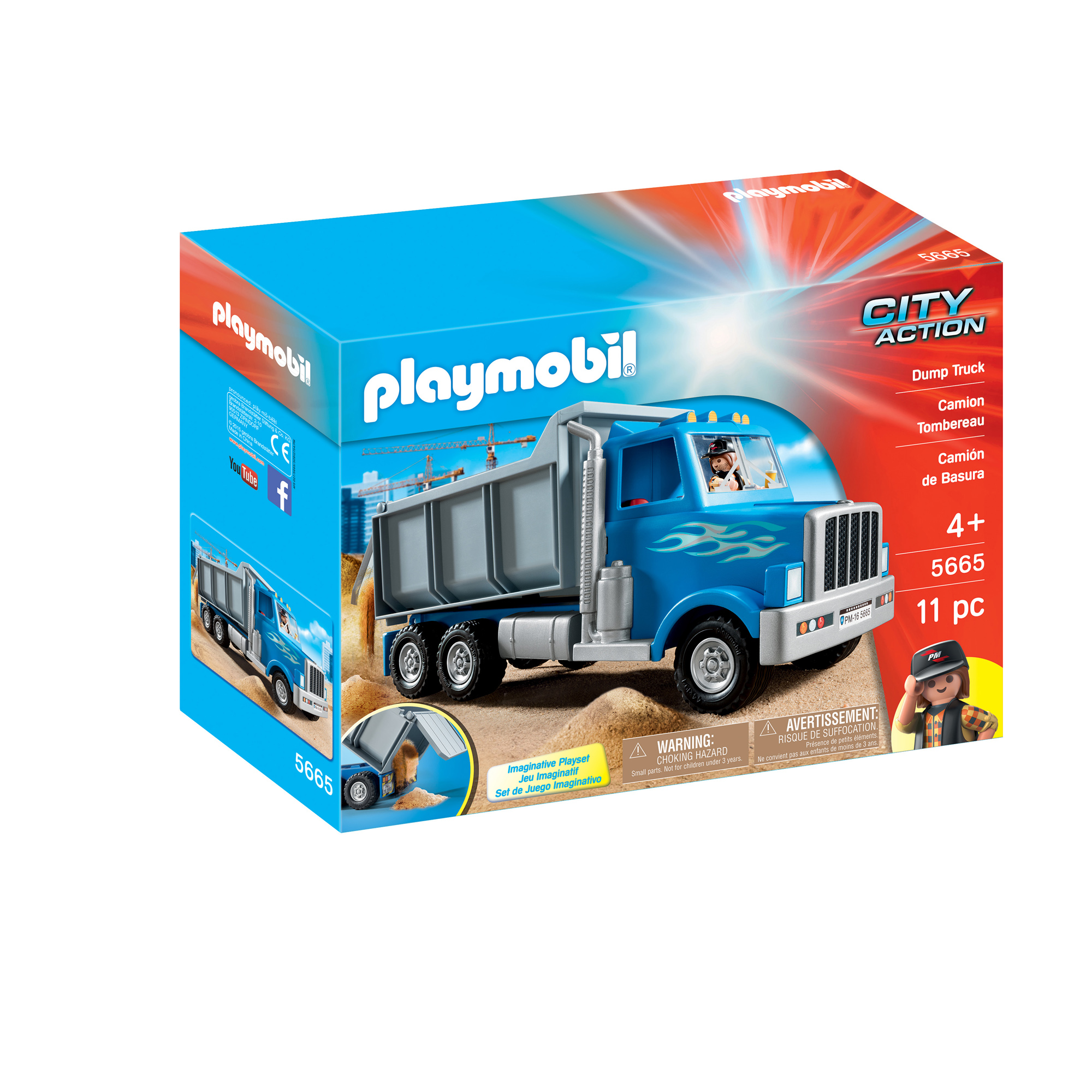 PLAYMOBIL Dump Truck 