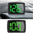 thumbnail image 2 of Vehicle Large Digital Display, Car Digital Speedometer, GPS Speedometer Indicator, GPS Speedometer LED Screen, Universal Bicycle, Truck, Off-Road Vehicle(km/h), 2 of 4