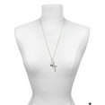 thumbnail image 3 of Delight Jewelry Silvertone 3-D Graduation Hat with 2026 I Set You Apart Engraved Cross Zoey Necklace, 28", 3 of 4