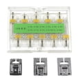 thumbnail image 4 of Practical Double Sewing Machine Tools 10 Sizes Presser Feet Double Spare Parts for Crafts Sewing , StyleA, 4 of 8