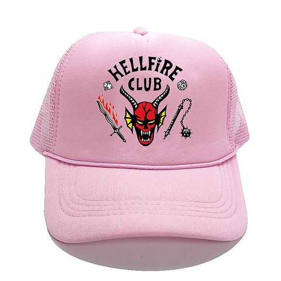 Stranger Things Hat Season 4 Hellfire Club Breathable Print Hat