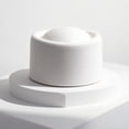 thumbnail image 7 of Hsqqdc White Acrylic Pillbox Hat, Vintage Dome Fascinator Base Hat for Formal Events, 7 of 7