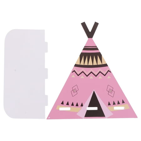 

1Pc Lovely Household Wall Tent Pattern Design Storage Rack for Home Decor