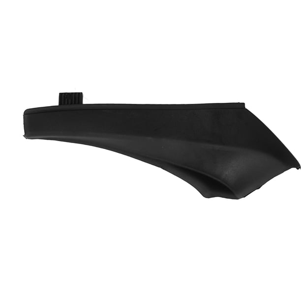 Reemplazo de la cubierta de extensión del capó lateral del limpiaparabrisas delantero negro con sello lateral del capó del guardabarros para RAV4 13 a 18 izquierdo 53867 0R030 / 53867 42020