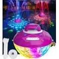 thumbnail image 1 of Altavoz Bluetooth para piscina KingSom 3 en 1 con fuente de luz, 1 of 8