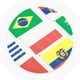 thumbnail image 4 of EeaseMX 32 banderas nacionales pequeñas de mano con palo, banderas internacionales de países del mundo, banderines para decoración de bares y fiestas., 4 of 8