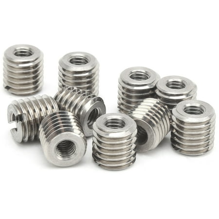 Threaded Inserts, Stainless Steel Male Female Thread Reducing Nut M3 ...