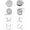Stainless Steel Color, variant on Pressure Earrings for Keloids Stainless Steel Non, Style U84352