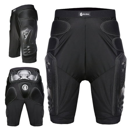 Protective Armor Pants, Heavy Duty Body Protective Shorts Motorcycle Bicycle Ski Armour Pants for Men &