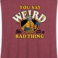 thumbnail image 3 of Muppets - Weird Like It's A Bad Thing - Women's Racerback Tank Top, 3 of 5