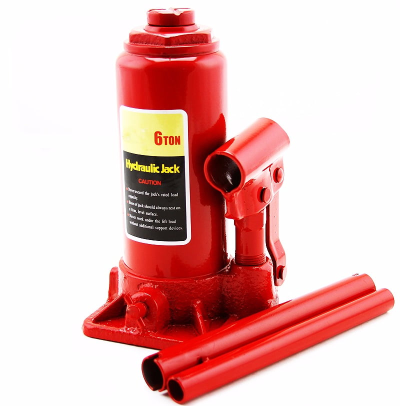 XtremepowerUS 6Ton Heavy Duty Hydraulic Bottle Jack Large Capacity