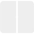 thumbnail image 4 of 34"OD x 1"ID x 11 3/4"C x 1"P Lucan Architectural Grade PVC Contemporary Ceiling Medallion, Two Piece, 4 of 11