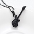 thumbnail image 5 of Musical Instrument Guitar Urn Cremation Necklace for Women&Men Guitar Urn Necklace for Ashes for Loss of Guitarist or Music Lover, 5 of 9