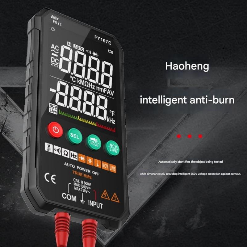CEORPER Digital Multimeter Voltmeter Continuitys NCV Meter Digital Tester Resistance