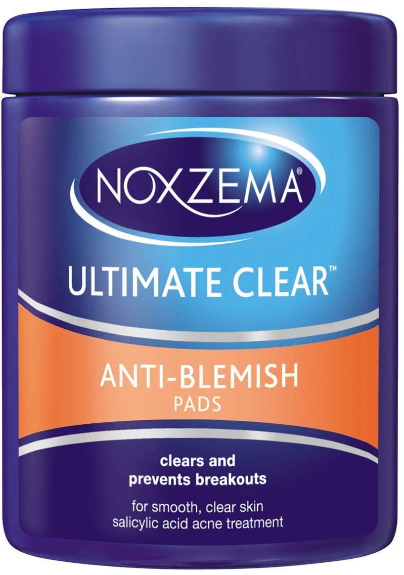 Noxzema Ultimate Clear Pads Anti Blemish 90 ct (Pack of 2)