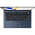 thumbnail image 4 of ASUS Newest Vivobook 14" FHD Lightweight Laptop, 16GB RAM, 512GB PCIe SSD, Intel Core i3-1215U(Beat i5-1135G7), Chiclet Keyboard, WiFi 6E, Type-C, Camera, HDMI, Win 11, Quiet Blue, w/CUE Accessories, 4 of 5