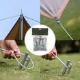 thumbnail image 1 of TUWABEI 10pcs Camping Accessories Tent Rope Fastener Guyline Tensioner Rope Adjuster, Outdoor Accessories Clearance, 1 of 6