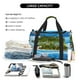 thumbnail image 5 of Fotbe Island And Coral Reef Bolsa de Viaje con Estampado, Bolsa de Fin de Semana para Mujer con Compartimento para Zapatos, Bolsa de Gimnasio con Bolsillo Húmedo, 5 of 7