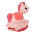 thumbnail image 3 of Rocking Horse Toy, Plastic Material Horse Press Sliding Toy Unique Design with Base for School, 3 of 7