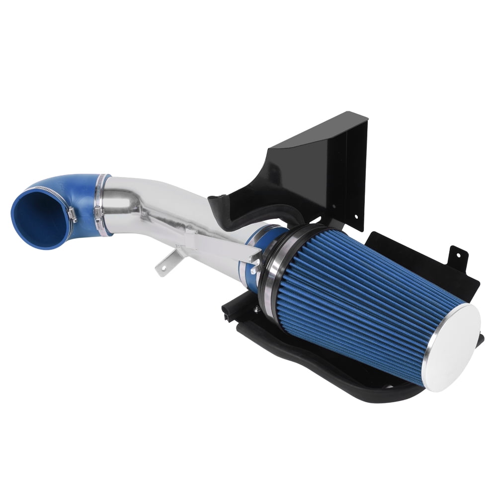 4 Inch Cold Air Intake Induction Kit Filter for GMC Chevrolet 1999-2006 V8 4.8L 5.3L 6.0L, Blue