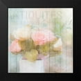 thumbnail image 2 of Allen, Kimberly 15x15 Black Modern Framed Museum Art Print Titled - Antique Peonies, 2 of 5
