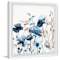 thumbnail image 2 of Marmont Hill Blue Flower Fields Framed Wall Art, 2 of 6