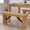 Light Natural, variant on Merrick Lane 40" x 12" Antique Rustic Solid Pine Folding Farmhouse Style Bench