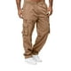 thumbnail image 3 of SAYOO Pantalones de Tubo recto sueltos de los hombres cintura suelta casual pantalones sueltos de color sólido con bolsillo SAYOO  moda, 3 of 7