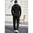 thumbnail image 4 of COOFANDY Men's Tracksuits 2 Piece Set Casual Workout Joggers Sets Hoodie and Sweatpants Set for Men, 4 of 6