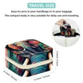 thumbnail image 5 of Elephant Travel Portable Square Jewelry Organizer with Storage Box | Jewelry Display and Box for Rings, Earrings, Necklaces, Bracelets - Suitable for Girls and Women, 5 of 6