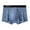 Blue, variant on Men's Boxers Briefs Underwear Cotton Stretchy Digital Printing Breathable Close Fitting Underpants Comfortable Boxers