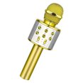 thumbnail image 1 of Micrófono de karaoke, altavoz de karaoke de mano para Android/Apple (amarillo) Ehuebsd Para estrenar, 1 of 8