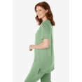 thumbnail image 3 of Woman Within Plus Size 7-Day Short-Sleeve Baseball Tunic, 3 of 6